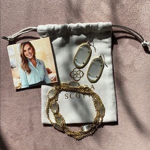 Kendra Scott necklace and earrings set!!